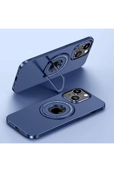 Generic Luxury iPhone 13 Pro Max Back Cover with MagSafe Charging & Invisible Kickstand