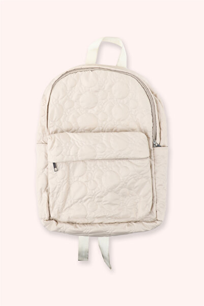 Panço Unisex Bej Sırt Çantası