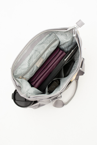 YOGII Lahti Model Women's Multi-Eye Useful Water Resistant Satin Fabric Cross Strap Hand and Shoulder Bag