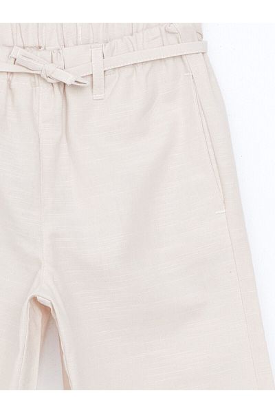 LC Waikiki Girls' Trousers with Elastic Waist