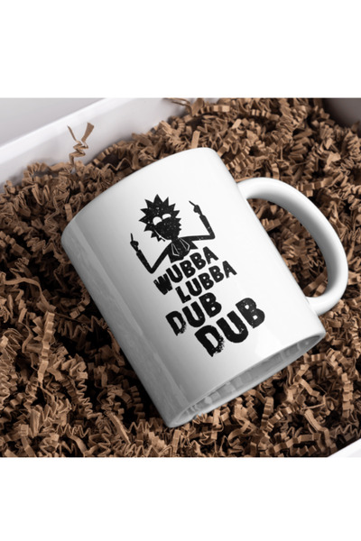 HEREVE RİCK AND MORTY RİCK BASKILI KUPA BARDAK