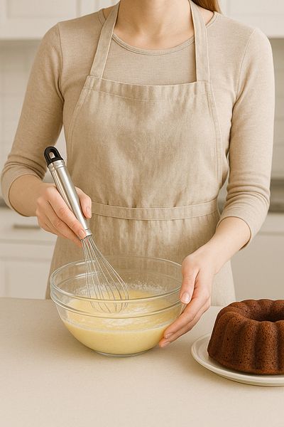 Ülgenev 1Pc 31cm Thick Handle Stainless Steel Luxury Whisk, Useful, Ergonomic for Cake Pastry Making