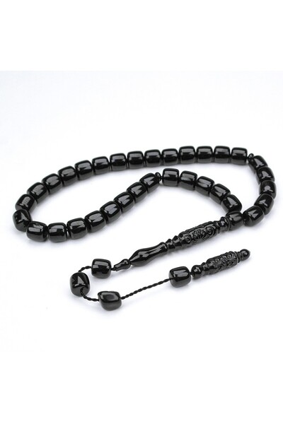 BlackCraft Oltu Taşı Eskitme Model Tespih