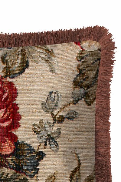 Pilloveland Калъфка за възглавница с ресни, двустранна, 43*43 см - Джорджия
