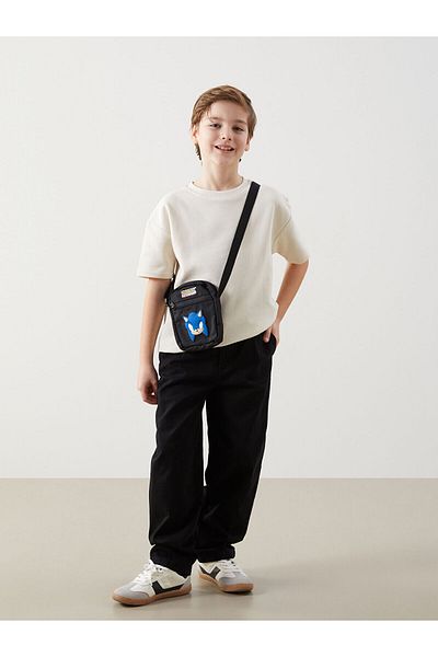 LC Waikiki Sonic Printed Boy's Crossbody Bag