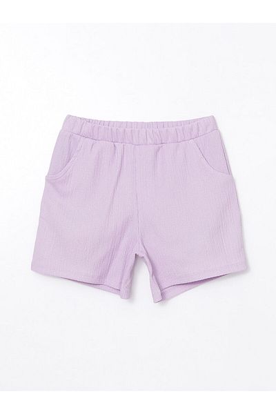 LC Waikiki Girl's Shorts with Elastic Waist