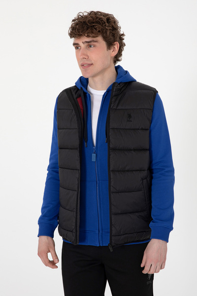 U.S. Polo Assn. Erkek Siyah Yelek 50290714-VR046