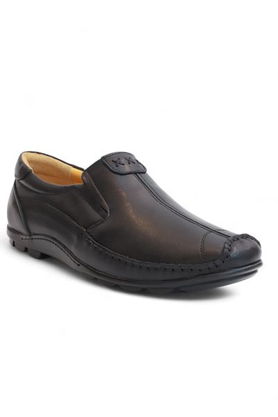 Konfores 2187-Luısfıgo Genuine Leather Top Quality Anatomical Sole Men's Daily Classic Sandal Shoes