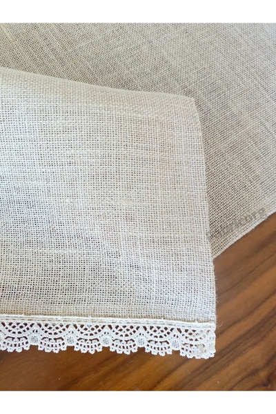 fabricorg Frequently Woven Jute Decorative Runner (130X40 cm)