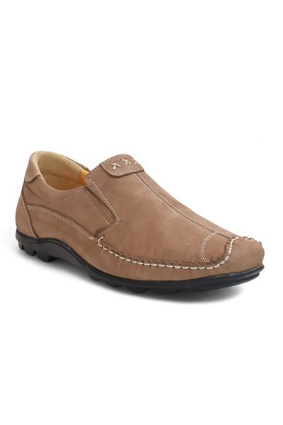 Konfores 2187-Luısfıgo Genuine Leather Top Quality Anatomical Sole Men's Daily Classic Sandal Shoes