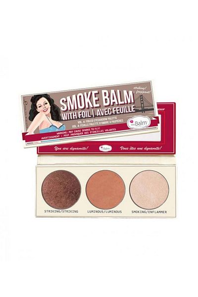 the balm Smoke Balm Volume 4 Eyeshadow Palette, Multi-Color, 7.2g