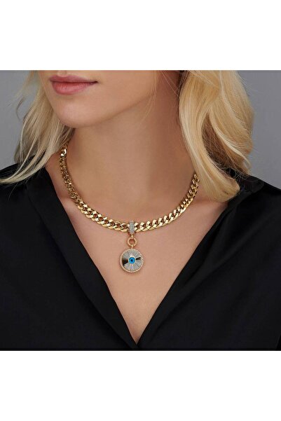 Semih Haşhaş Kuyumculuk Kalemli Nazar Boncuklu Kolye Ve Bileklik Ucu Charm