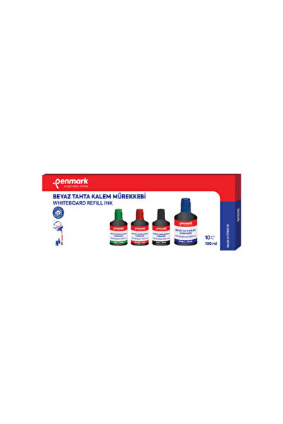 penmark Beyaz Tahta Kalemi Mürekkebi 100ml Siyah
