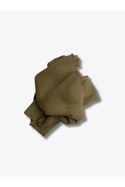 Yiğit Kumaş Coffee Camisole (Rib) Fabric, Piece 45X130 cm