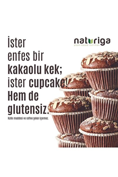 Naturiga Glutensiz Kek Karışımı ( Kakaolu) 260 gr