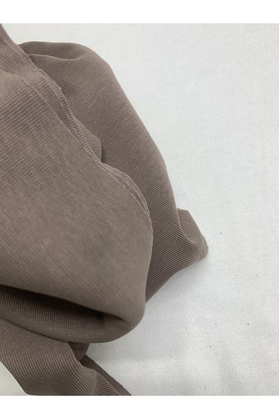 Yiğit Kumaş Rib Fabric, Piece 65X200 cm Mink Color