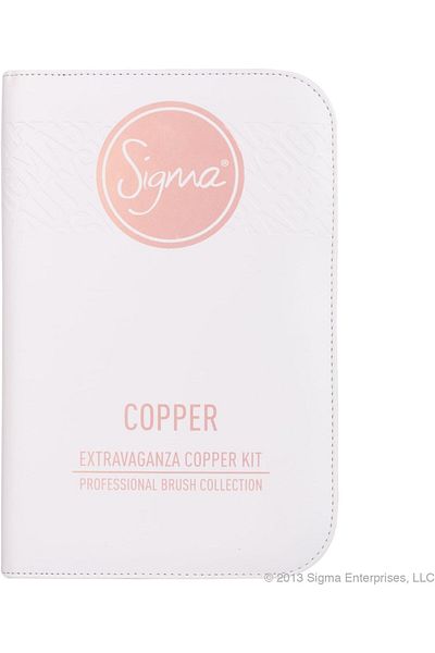 Sigma Extravaganza Professional Copper Brush Set