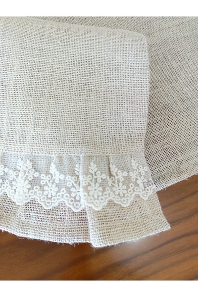 fabricorg Frequently Woven Jute Decorative Runner (130X40 cm)