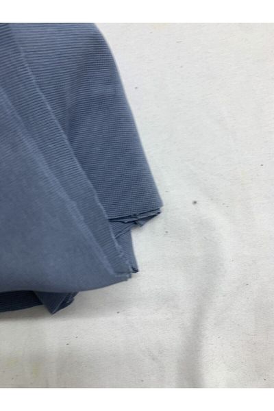Yiğit Kumaş Ribana Fabric, Piece 25X200 cm Indigo Color