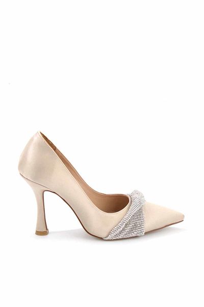 Bambi Pantofi rochii de seara de dama bej K 01229015038
