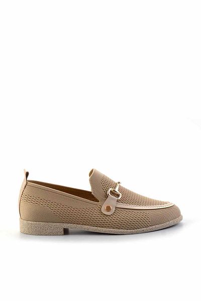 Bambi Μπεζ Γυναικεία Loafer Παπούτσια K01225020282