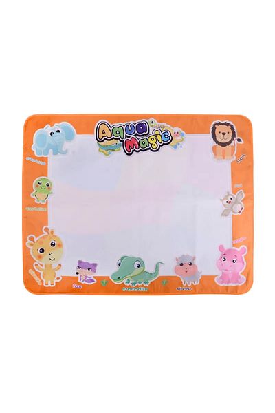 LUDIRO Water Painting Set, Water Magic Mat, Animals, Orange, Multiple Accessories