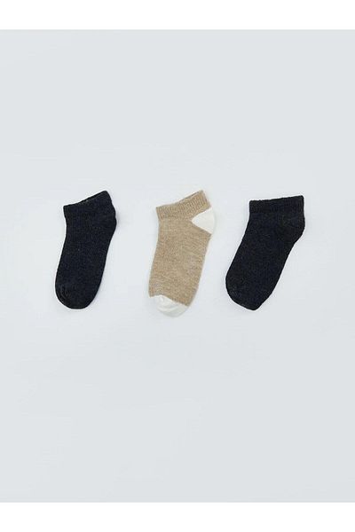 LC Waikiki Lcw Eco Basic Baby Boy Booties Socks 3-Pack (S5)