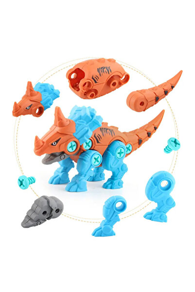 LUDIRO Διαδραστικό παιχνίδι STEM DIY, Κατασκευάσιμος δεινόσαυρος, Κεντροσαύρος