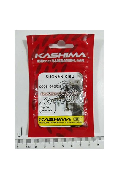 Kashima Kashıma OP00038 Shonan Kısu Black Nickel Japon İğne No : 8