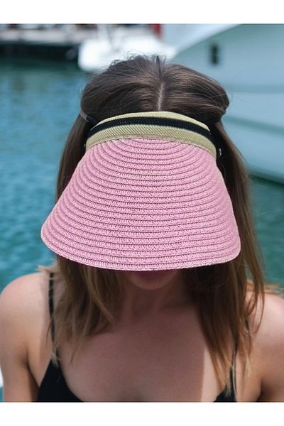 LAGRANZE Women's Colorful Visor Hat