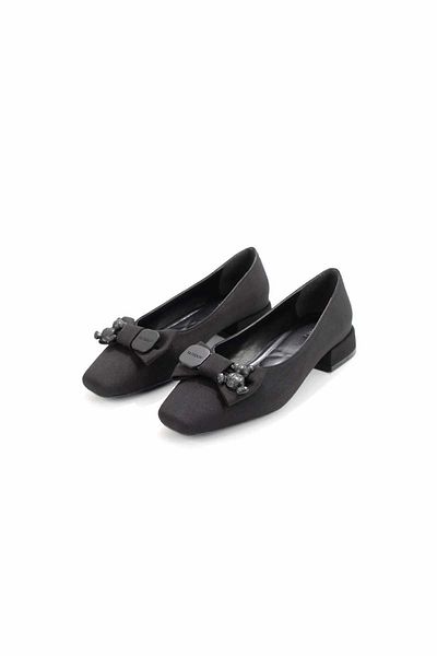 Bambi Matte Black Women's Ballerina Ballet K 01213042438
