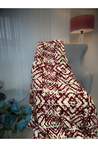Kuyucak Battaniye Cotton Double Blanket Seasonal Gift