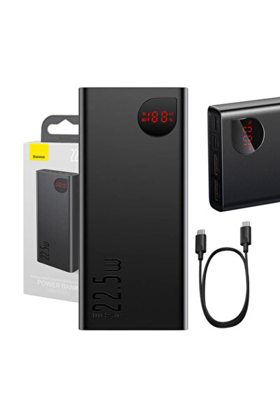 Baseus Powerbank Adaman Metal, 20000 mAh, 22.5 W, Negru