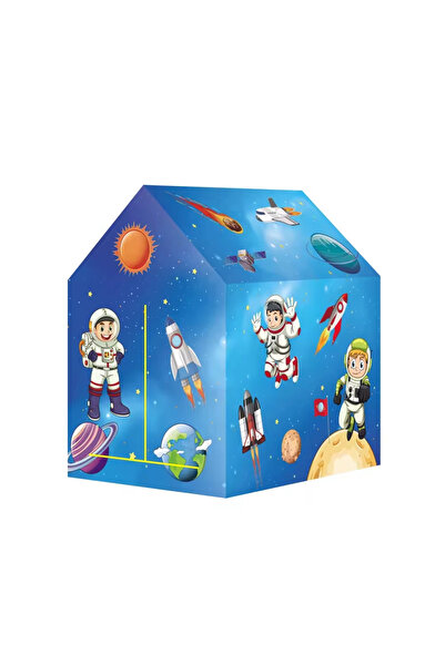 LUDIRO Cort de Joaca pentru Copii cu Tematica Spatiala, Dimensiuni 103x93x69 ...