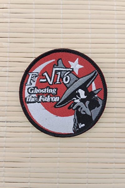 İZMİR ASKERİ MALZEME F V 16 Ghosting The Falcon Written Nakis مطرزة Arma Pec ...