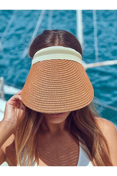LAGRANZE Women's Colorful Visor Hat