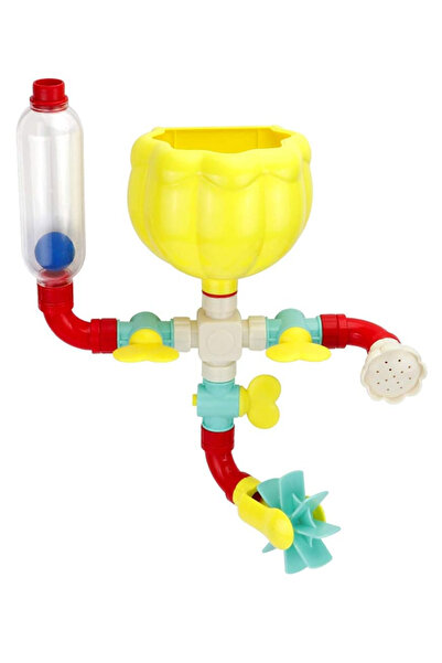 LUDIRO Set de Baie de Construit, Ventuza de Prindere, Invatare prin Joaca, 33...