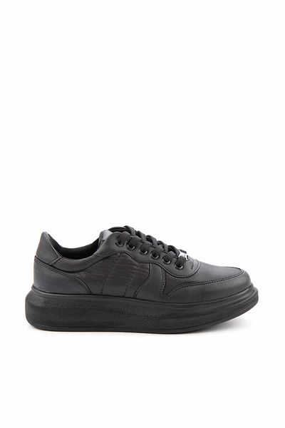 Bambi Matte Black Parachute Women's Sneaker K01179081167