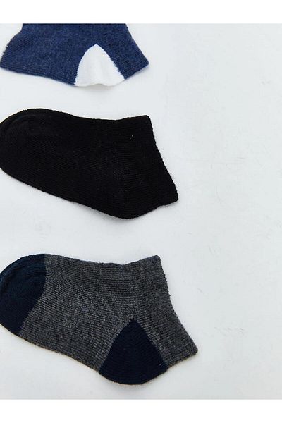 LC Waikiki Lcw Eco Basic Baby Boy Booties Socks 3-Pack (S5)