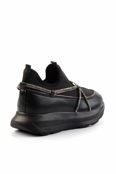 Bambi Siyah Siyah Kadın Sneaker Fıyat Farkı %10
