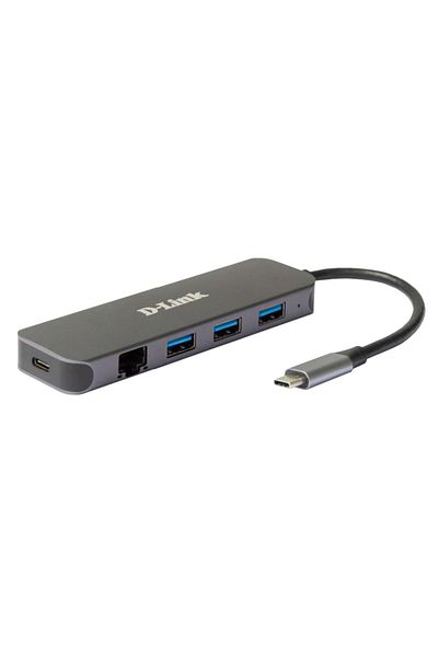D-Link Docking stations DLINK 5-IN-1 USB-C HUB DUB-2334