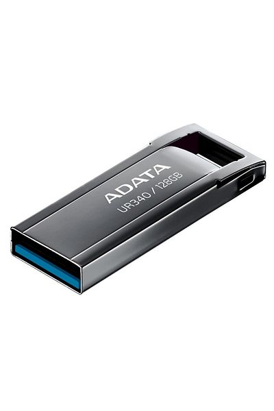 Adata Memorie USB Flash Drive UR340, 128GB, USB 3.2, black metalic