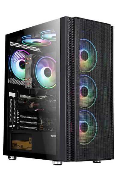 SERIOUX Quantum gaming case, without power supply, middle tower type, top cover with magnetic filter
