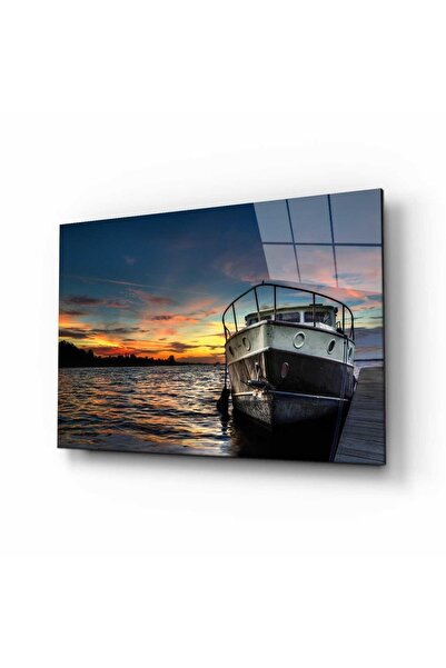 idealizbiz Pictură din sticlă peisaj natural 4 mm sticlă temperată durabilă