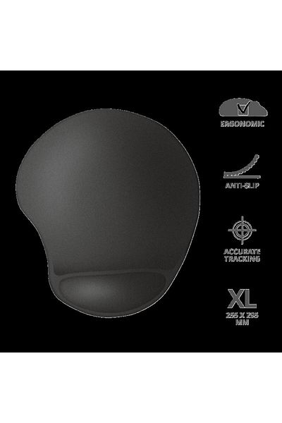 Trust Mouse pad Bigfoot XL, cu gel pad, negru