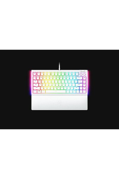 RAZER BlackWidow V4 75% mechanical gaming keyboard, ABS keys, US layout, RGB lighting, with 6 buttons