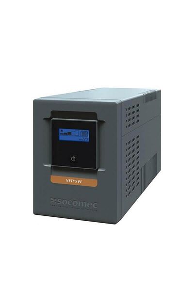 SOCOMEC NeTYS PE 1500VA/900W 230V 50/60Hz BATTERY INCLUDED WITH AVR, STEPWAVE,LCD PLUGS PROTECT