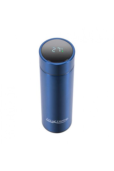 Heinner Mugs & Cups THERMOS STAINLESS STEEL 450ML, BLUE LED TEMP.