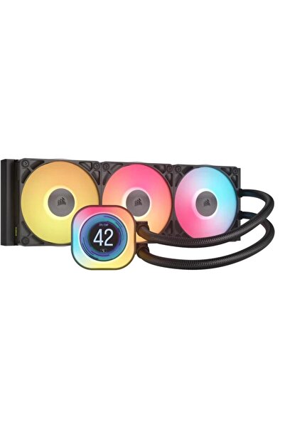 Corsair iCUE LINK TITAN 360 RX LCD 360mm ARGB AIO Cooler CPU - Negru