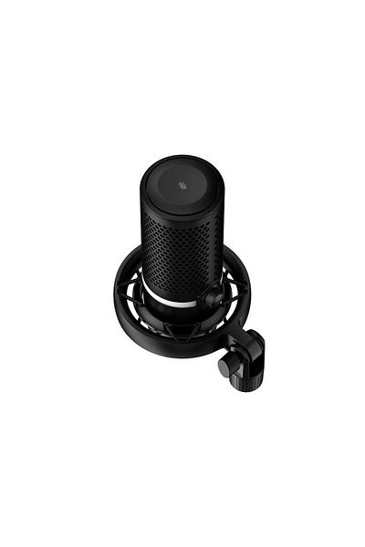 HP Microfon HyperX DuoCast, cardioid, RGB USB, Negru
